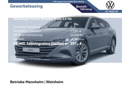 VW Arteon Shooting Brake 2.0 TDI SCR DSG