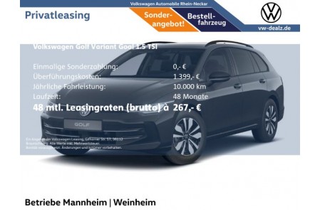 VW Golf Variant GOAL 1.5 TSI OPF