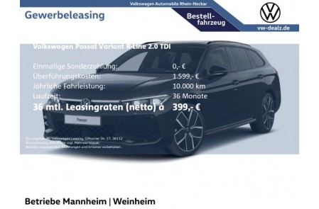 VW Passat Variant R-Line NEU 2.0 TDI SCR DSG